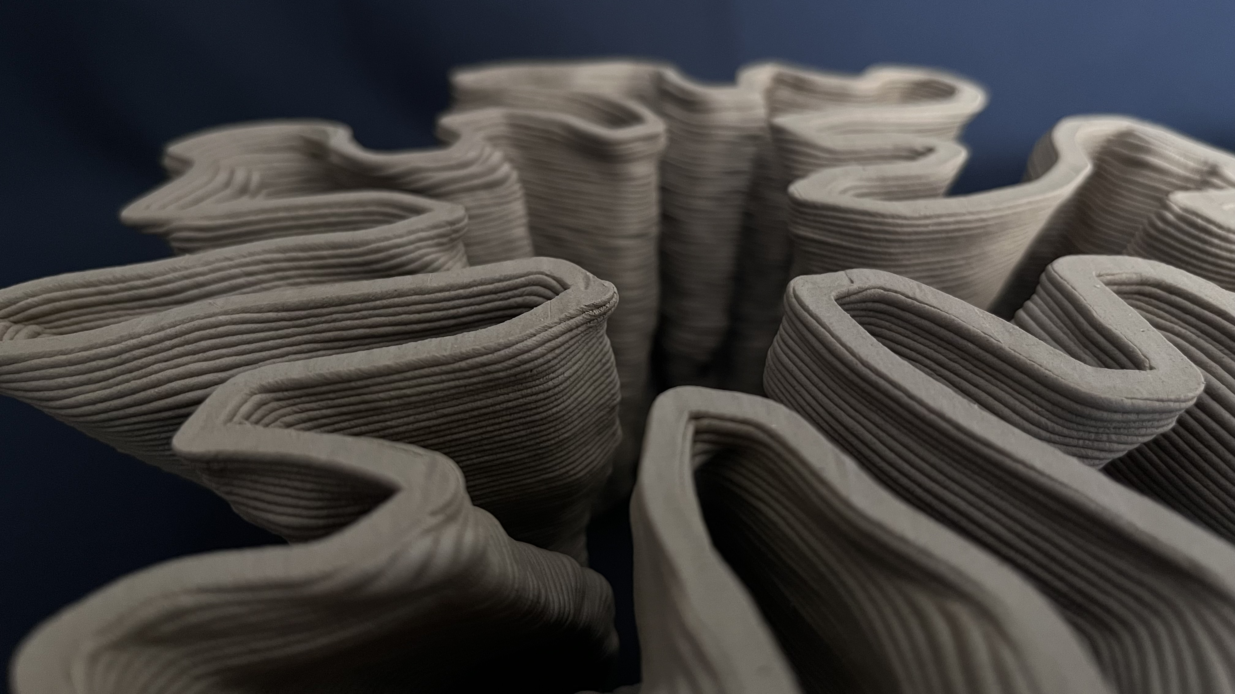 Robotic Clay Printing